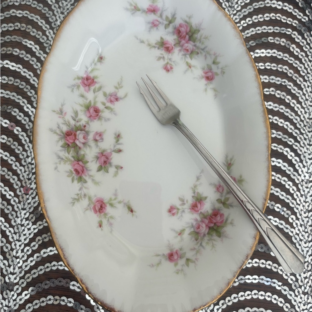 Vintage paragon Victorian rose